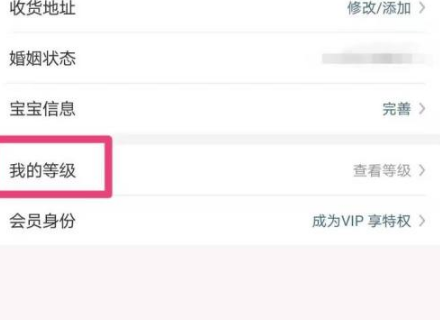 《大众点评》如何看自己等级