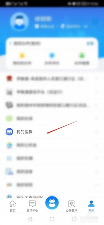 《皖事通》怎么查医保缴费记录