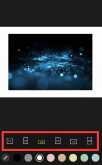 《醒图》怎么添加白边