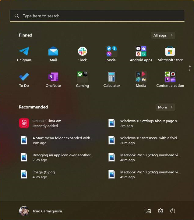 Win11 22H2怎么创建开始菜单文件夹