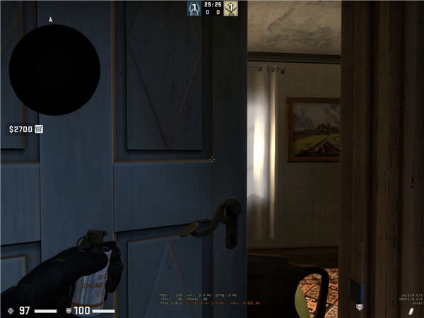 《CSGO》实战 Inferno单向烟技巧