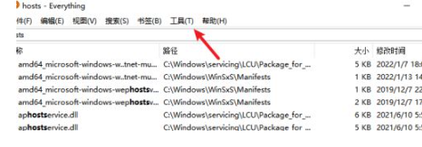 《Everything》启用http服务器