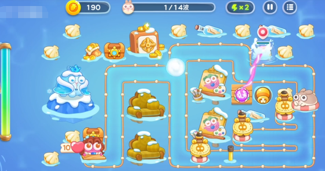 附件1656491062.png 《保卫萝卜4》阿波尼克号第60关满血通关攻略