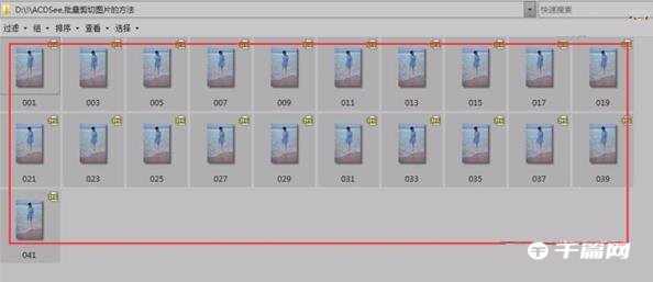 《ACDSee》怎么批量裁剪图片