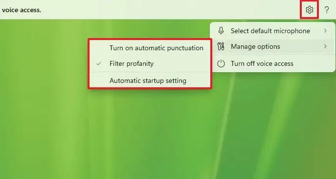 Win11 22H2上怎么启用和使用语音访问
