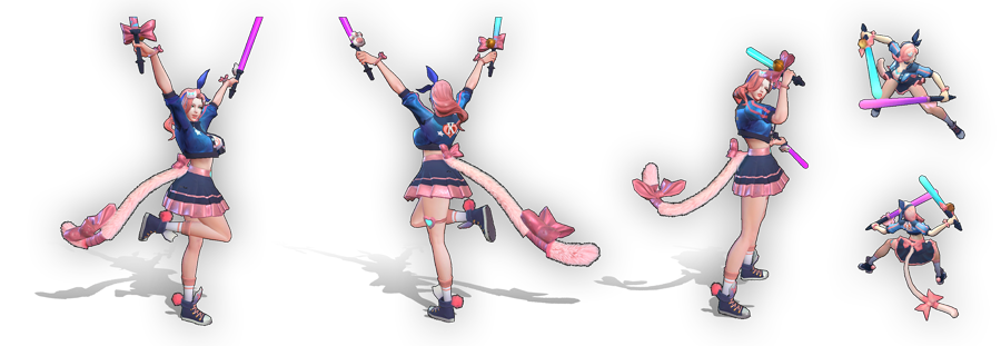 《王者荣耀》阿轲英雄皮肤 节奏热浪介绍