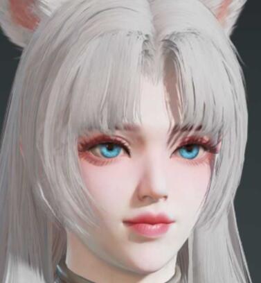 《永劫无间》胡桃米白捏脸数据分享