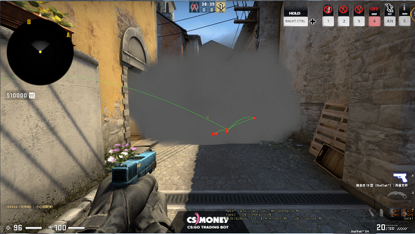 《CSGO》实战 Inferno常规烟雾弹技巧