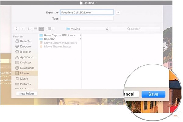 Mac录制FaceTime视频通话图文教程