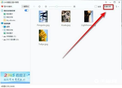 《2345看图王》怎么批量转正图片