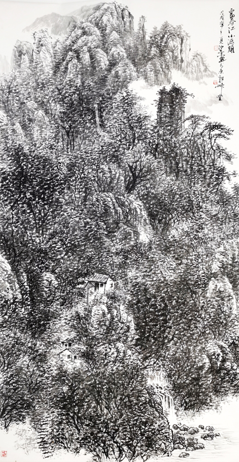 2967号 富春江小源头,2018年,180x90cm.jpg 2967号 富春江小源头,2018年,180x90cm.jpg