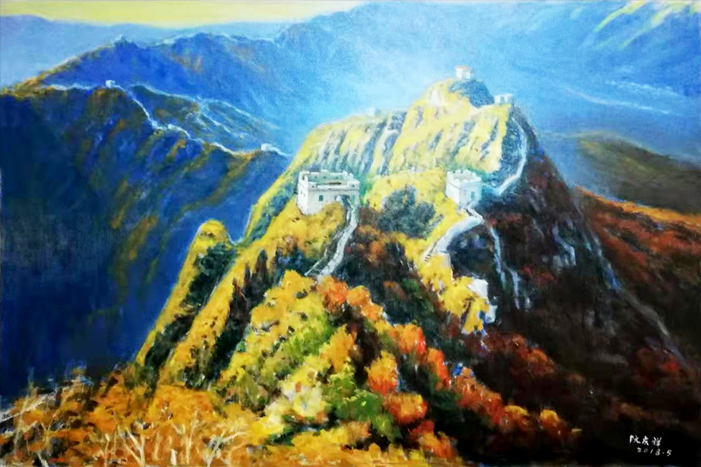 2744号 箭扣长城100X73Cm2019年.jpg 2744号 箭扣长城100X73Cm2019年.jpg
