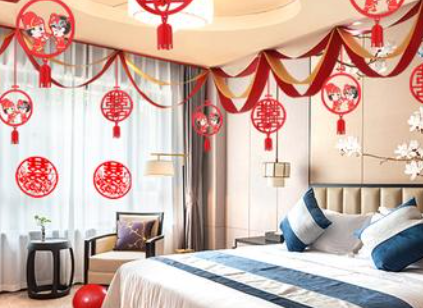 婚房气球点胶怎么去除3