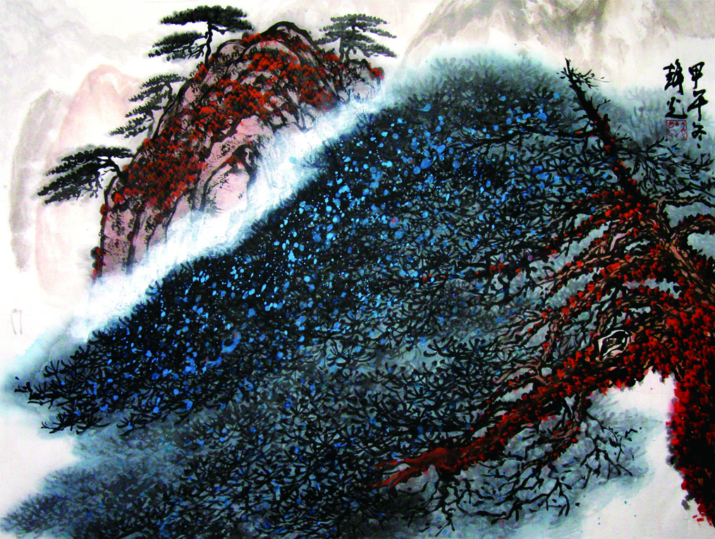 作品名称:傲苍穹。尺寸:63cm乘46cm。2014年创作。.JPG 作品名称:傲苍穹。尺寸:63cm乘46cm。2014年创作。.JPG