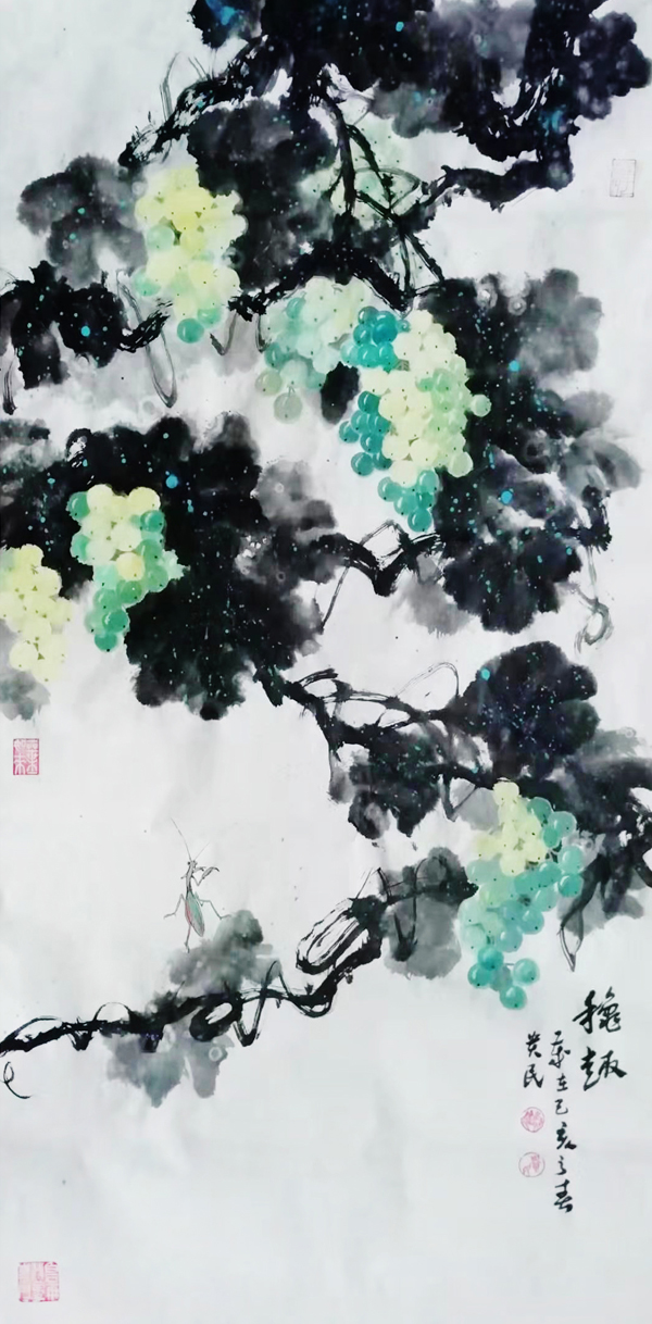 秋韵,50cm乘100cm,2019年创.jpg 秋韵,50cm乘100cm,2019年创.jpg