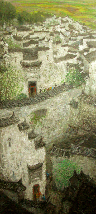 2984号 《春》125cm X 56cm 油画 2010年 洪瑞生(代表作).jpg 2984号 《春》125cm X 56cm 油画 2010年 洪瑞生(代表作).jpg