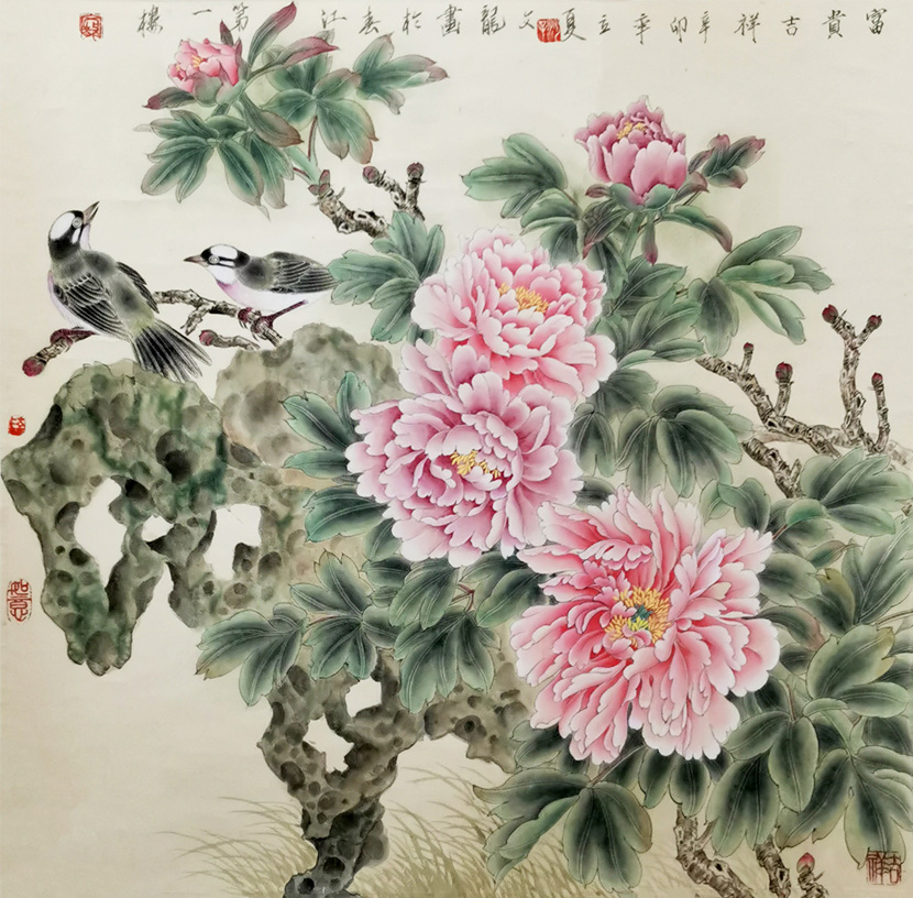 2965号 70x70cm,2011年,富贵吉祥.jpg 2965号 70x70cm,2011年,富贵吉祥.jpg