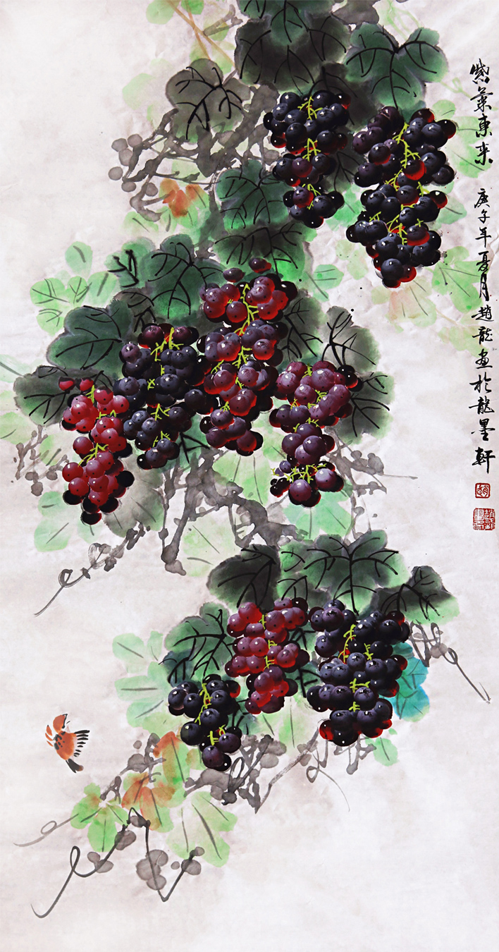 2678号 作品名称:紫气东来68X136cm创作时间2020年.jpg 2678号 作品名称:紫气东来68X136cm创作时间2020年.jpg