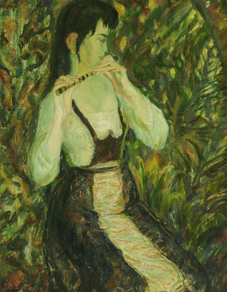 2986号-《悠扬》-68cm-X-52cm-油画--1981年-洪瑞生(代表作).jpg 2986号-《悠扬》-68cm-X-52cm-油画--1981年-洪瑞生(代表作).jpg