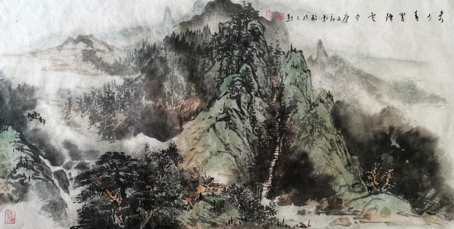 1644号--多少青翠烟云中-50×100---2020.jpg 1644号--多少青翠烟云中-50×100---2020.jpg