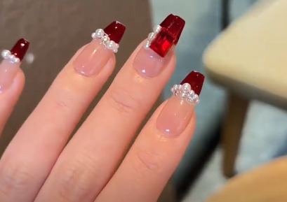 2023元旦做什么美甲好看显白12