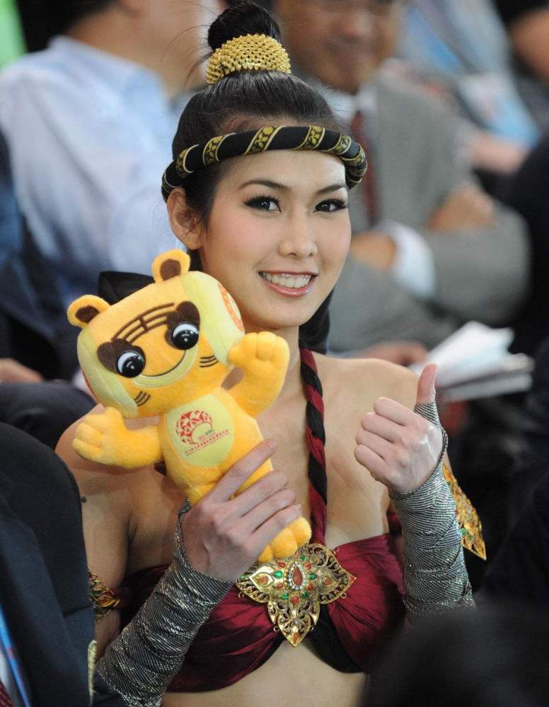 泰拳形象大使：梵缇娅可