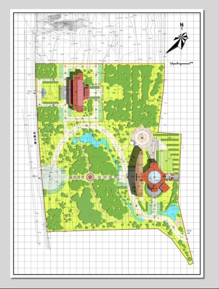 种质资源库鸟瞰图 
