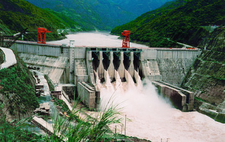 大朝山水电站