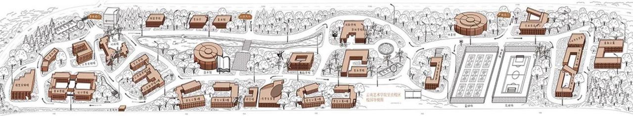 呈贡校区校园导视图