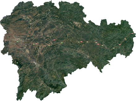 文山壮族苗族自治州卫星图