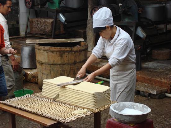 石屏豆腐的制作