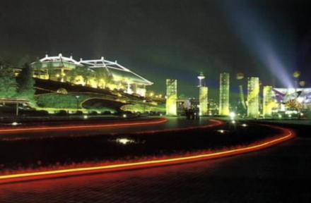 昆明世博园夜景