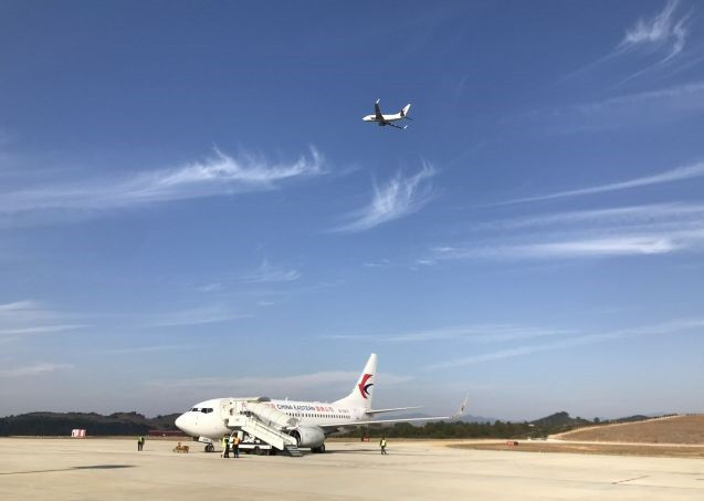 沧源佤山机场站坪