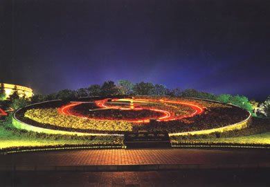 昆明世博园夜景