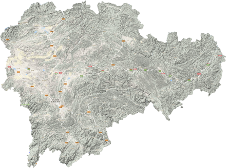 文山壮族苗族自治州地形图