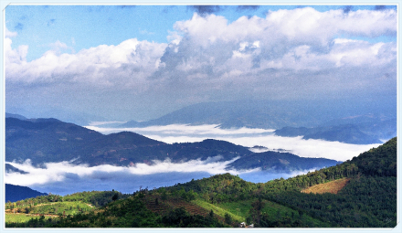 江城县嘉禾乡风光