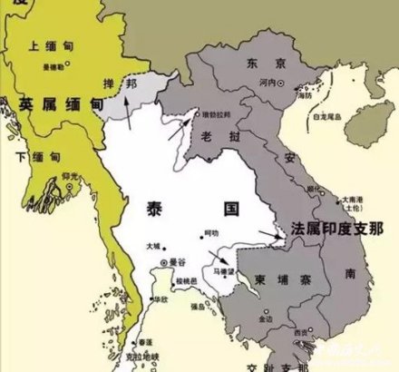 暹罗近代面临的局势