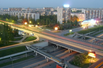 弗拉基米尔市夜景
